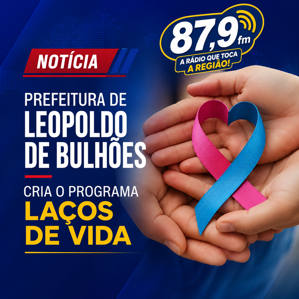 ​PREFEITURA DE LEOPOLDO DE BULHÕES CRIA O PROGRAMA LAÇOS DE VIDA