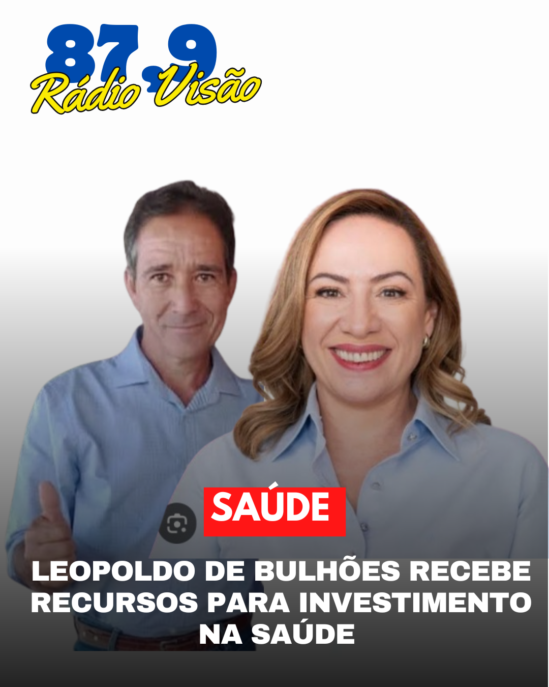 ​LEOPOLDO DE BULHÕES RECEBE RECURSOS PARA INVESTIMENTO NA SAÚDE