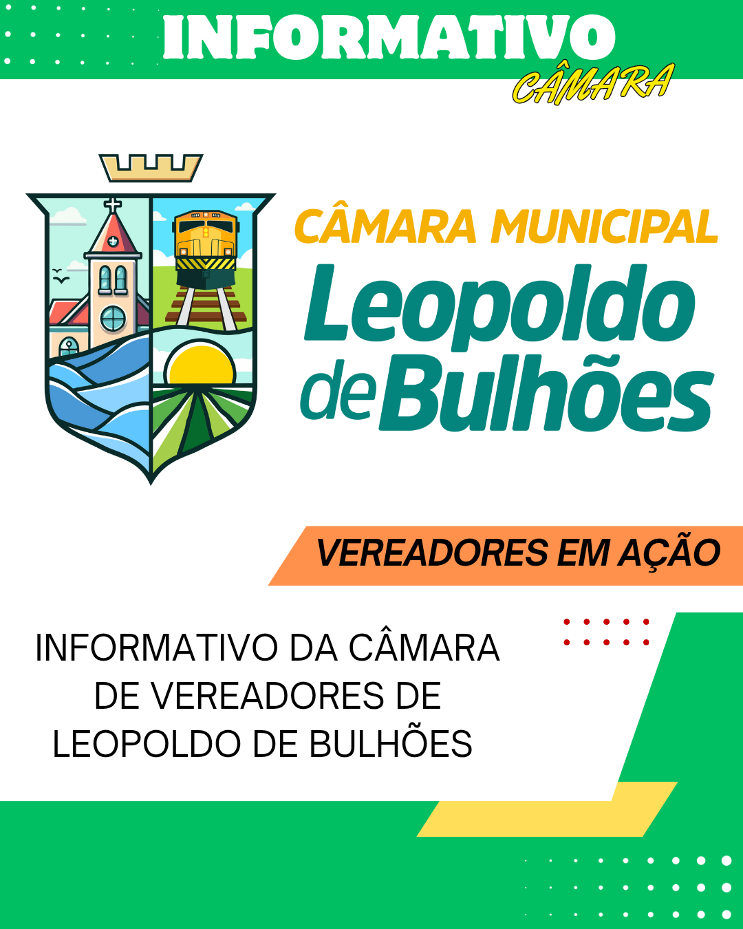​BOLETIM INFORMATIVO DA CÂMARA MUNICIPAL DE LEOPOLDO DE BULHÕES