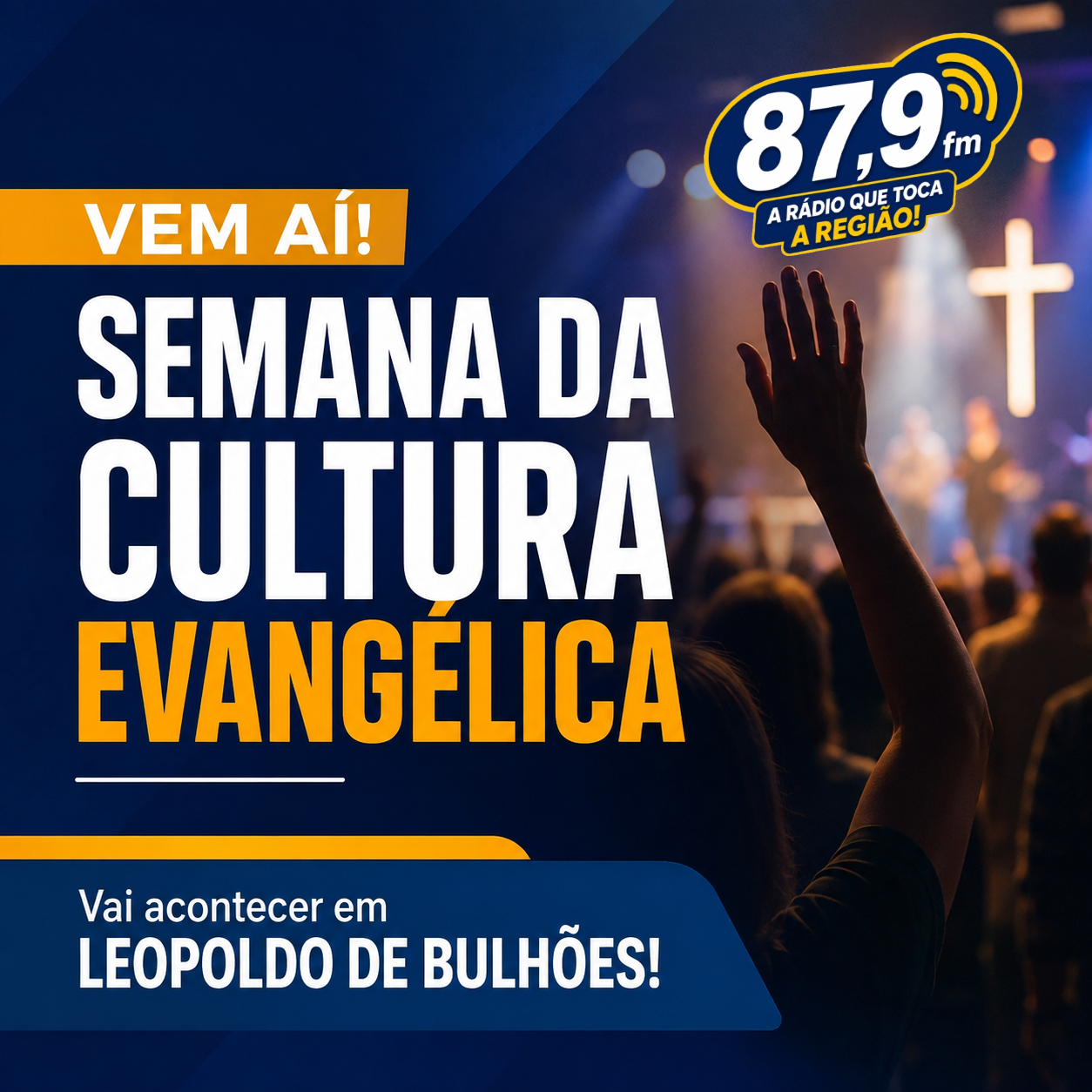 ​VAI ACONTECER EM LEOPOLDO DE BULHÕES A SEMANA DA CULTURA EVANGÉLICA