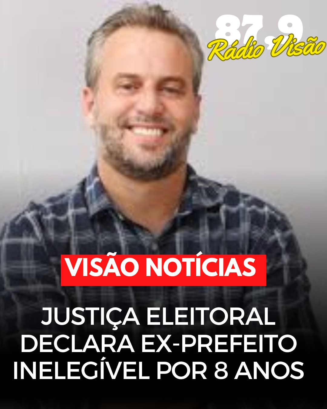​Justiça Eleitoral declara ex-prefeito de Leopoldo de Bulhões inelegível por 8 anos.