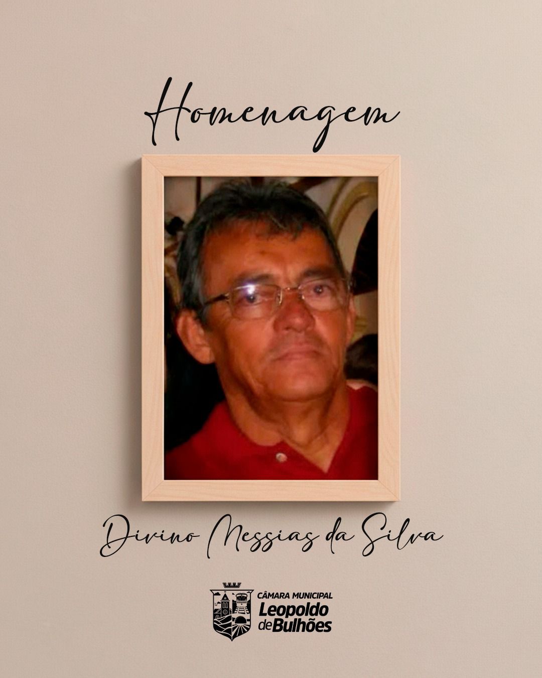 ​FARMÁCIA MUNICIPAL DE LEOPOLDO DE BULHÕES RECEBE O NOME DE DIVINO MESSIAS SERVIDOR DA SAÚDE