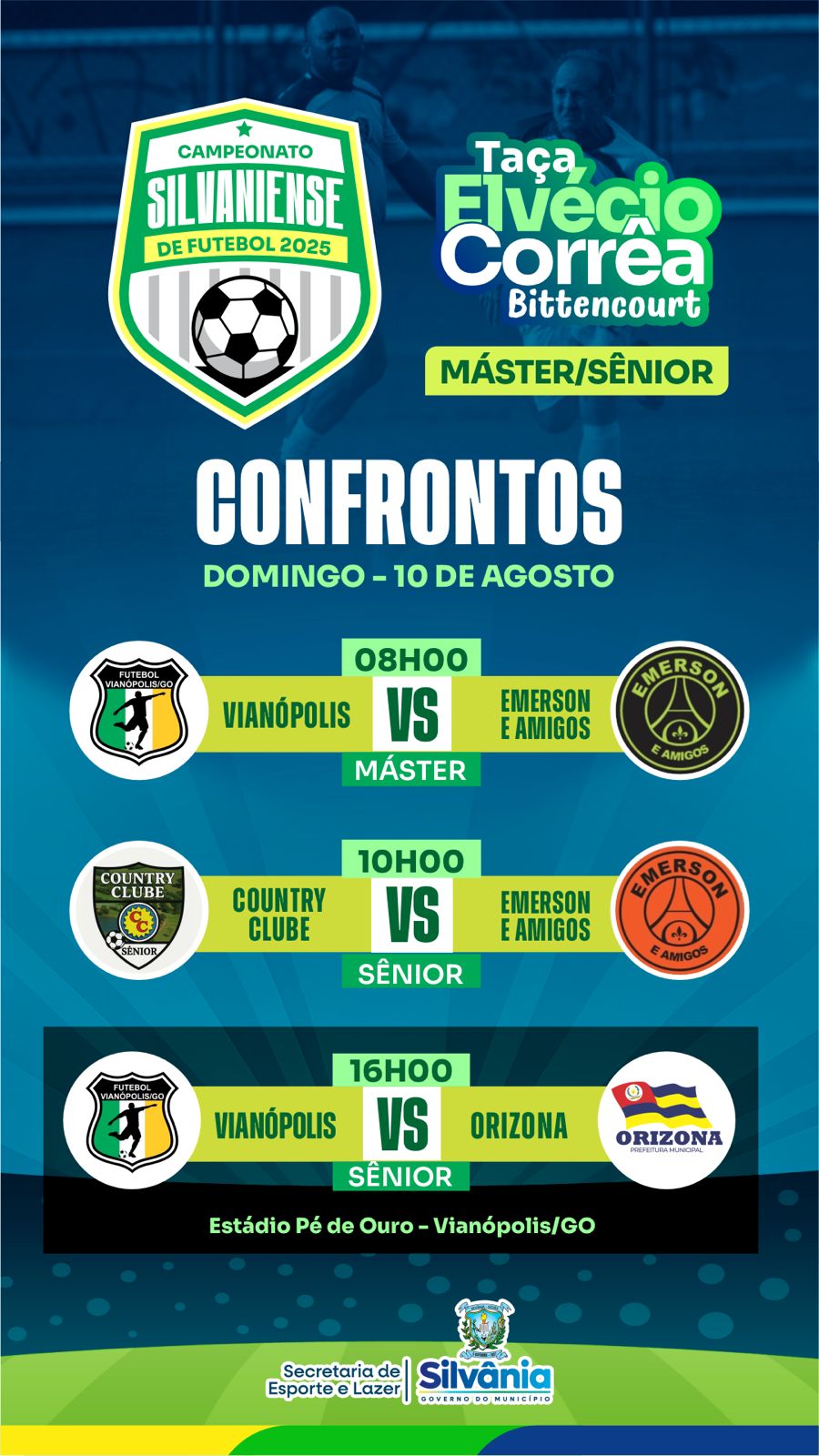 ​EMERSON E AMIGOS JOGAM EM SILVÂNIA