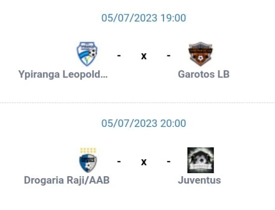 ​HOJE ACONTECE A SEGUNDA RODADA DO CAMPEONATO DE FUTEBOL DE SALÃO DE LEOPOLDO DE BULHÕES