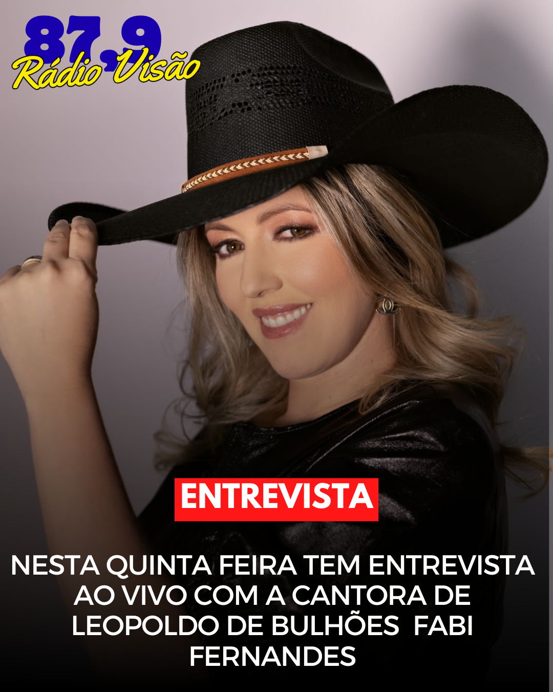 ENTREVISTA AO VIVO COM A CANTORA FABI FERNANDES