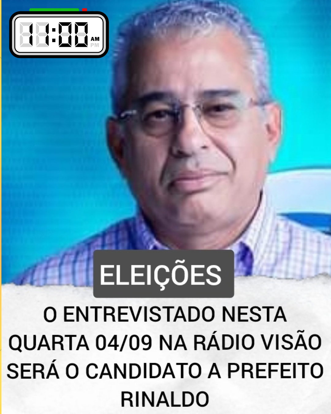​ENTREVISTAS COM OS CANDIDATOS A PREFEITURA DE LEOPOLDO DE BULHÕES NA RÁDIO VISÃO
