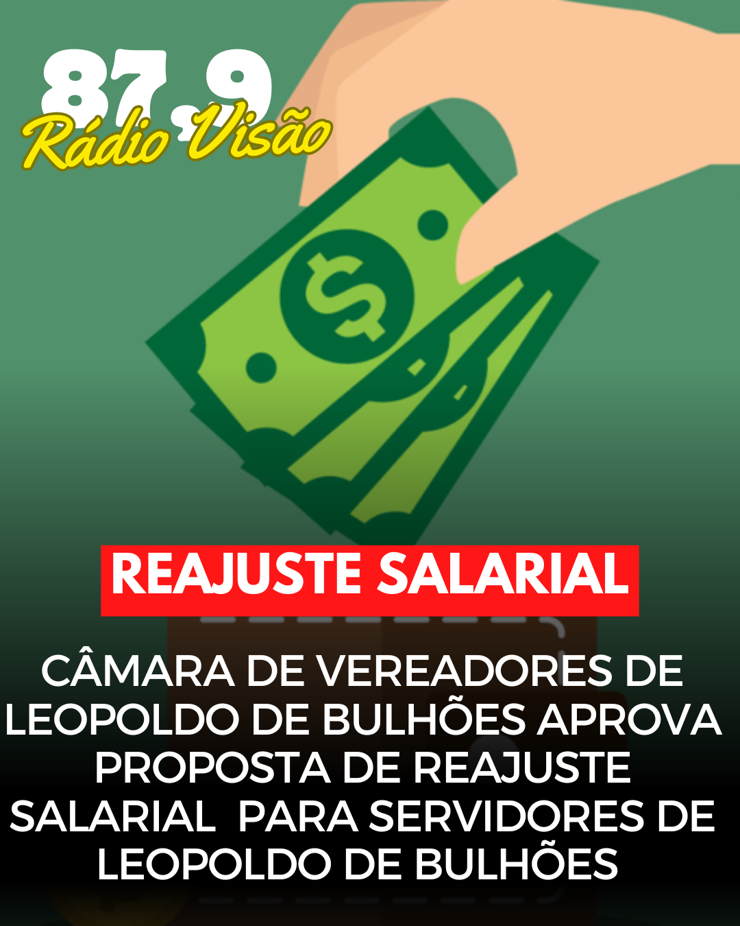 ​CÂMARA DE VEREADORES DE LEOPOLDO DE BULHÕES APROVA PROPOSTA DE REAJUSTE SALARIAL PARA SERVIDORES DE LEOPOLDO DE BULHÕES