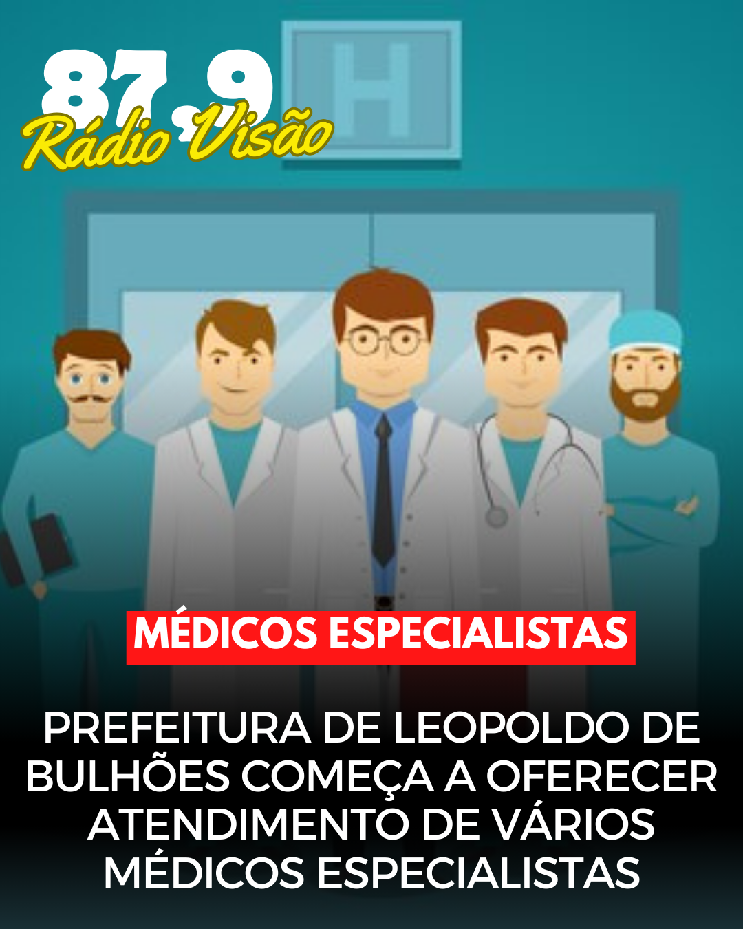​PREFEITURA DE LEOPOLDO DE BULHÕES COMEÇA A OFERECER ATENDIMENTO DE VÁRIOS MÉDICOS ESPECIALISTAS