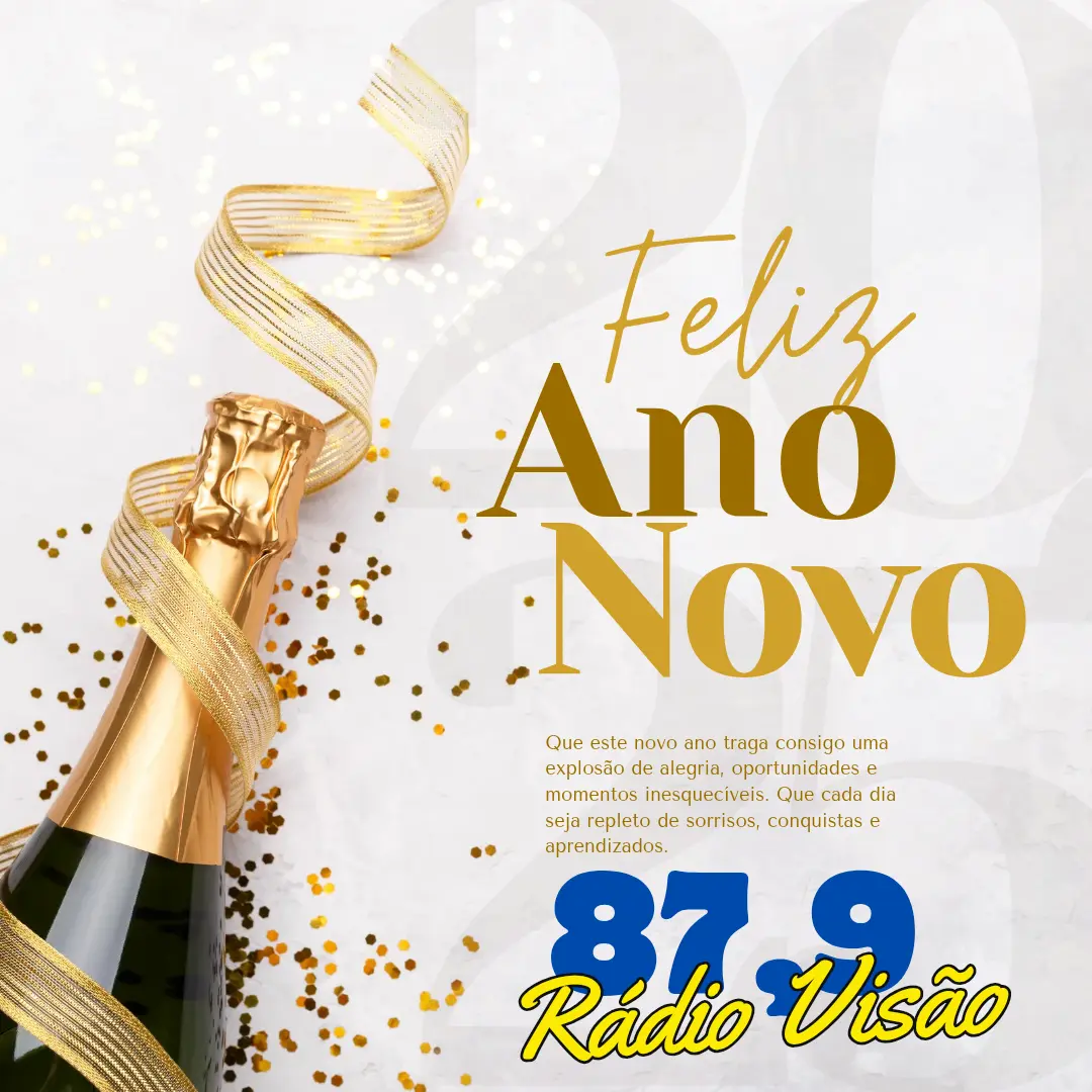 QUE 2025 POSSAMOS ESTAR JUNTOS NA SINTONIA DA 87,9 RÁDIO VISÃO FM.