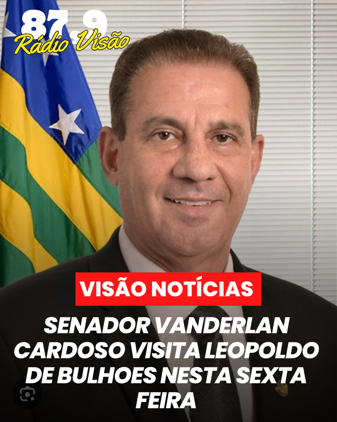 ​SENADOR VANDERLAN CARDOSO VISITA LEOPOLDO DE BULHÕES