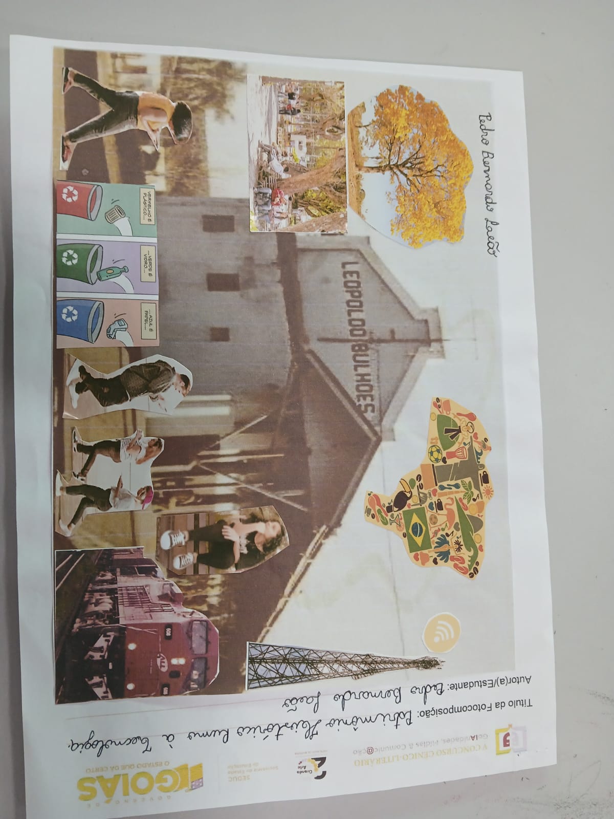 ​ALUNO DE LEOPOLDO DE BULHÕES VENCEU CONCURSO ESTADUAL DE PRODUÇÃO VISUAL