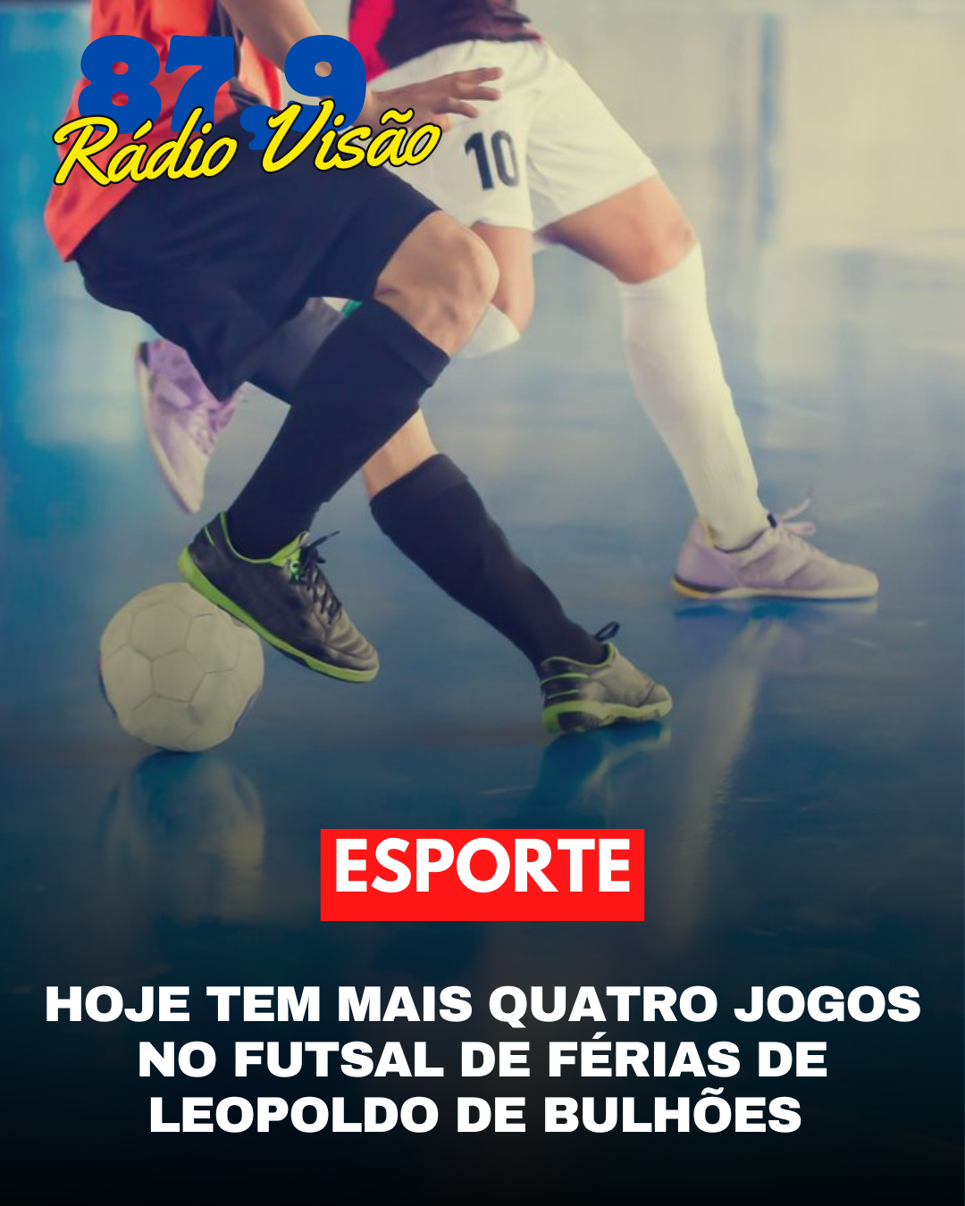 Jogos do futsal de férias