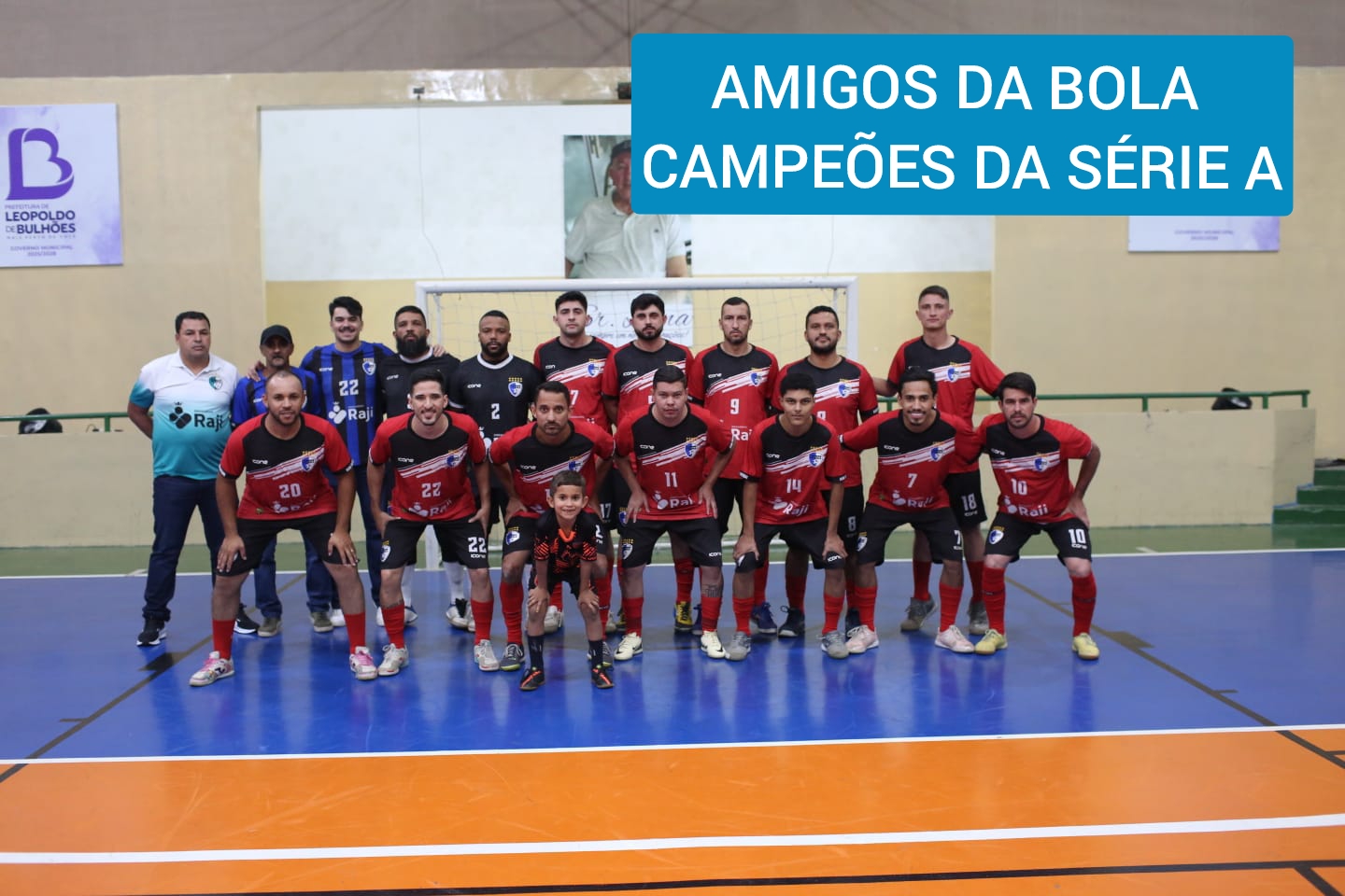 ​TERMINOU O FUTSAL DE FÉRIAS DE LEOPOLDO DE BULHÕES