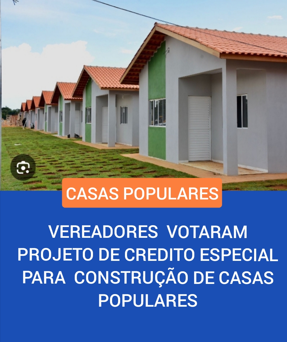 ​CÂMARA DE VEREADORES DE LEOPOLDO DE BULHÕES VOTA PROJETOS PARA REAJUSTE DE SALÁRIO DE SERVIDORES E CONSTRUÇÃO DE CASAS POPULARES