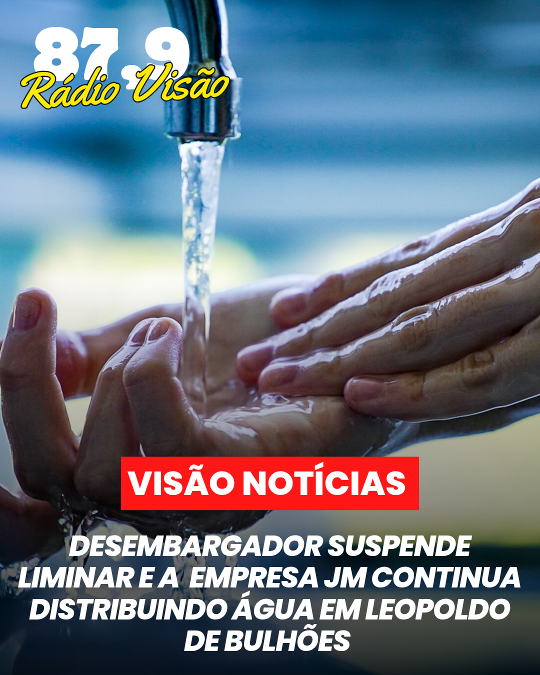 ​DESEMBARGADOR SUSPENDE LIMINAR E A EMPRESA JM NASCIMENTO CONTINUA PRESTANDO O SERVIÇO DE DISTRIBUIÇÃO DE ÁGUA EM LEOPOLDO DE BULHÕES.